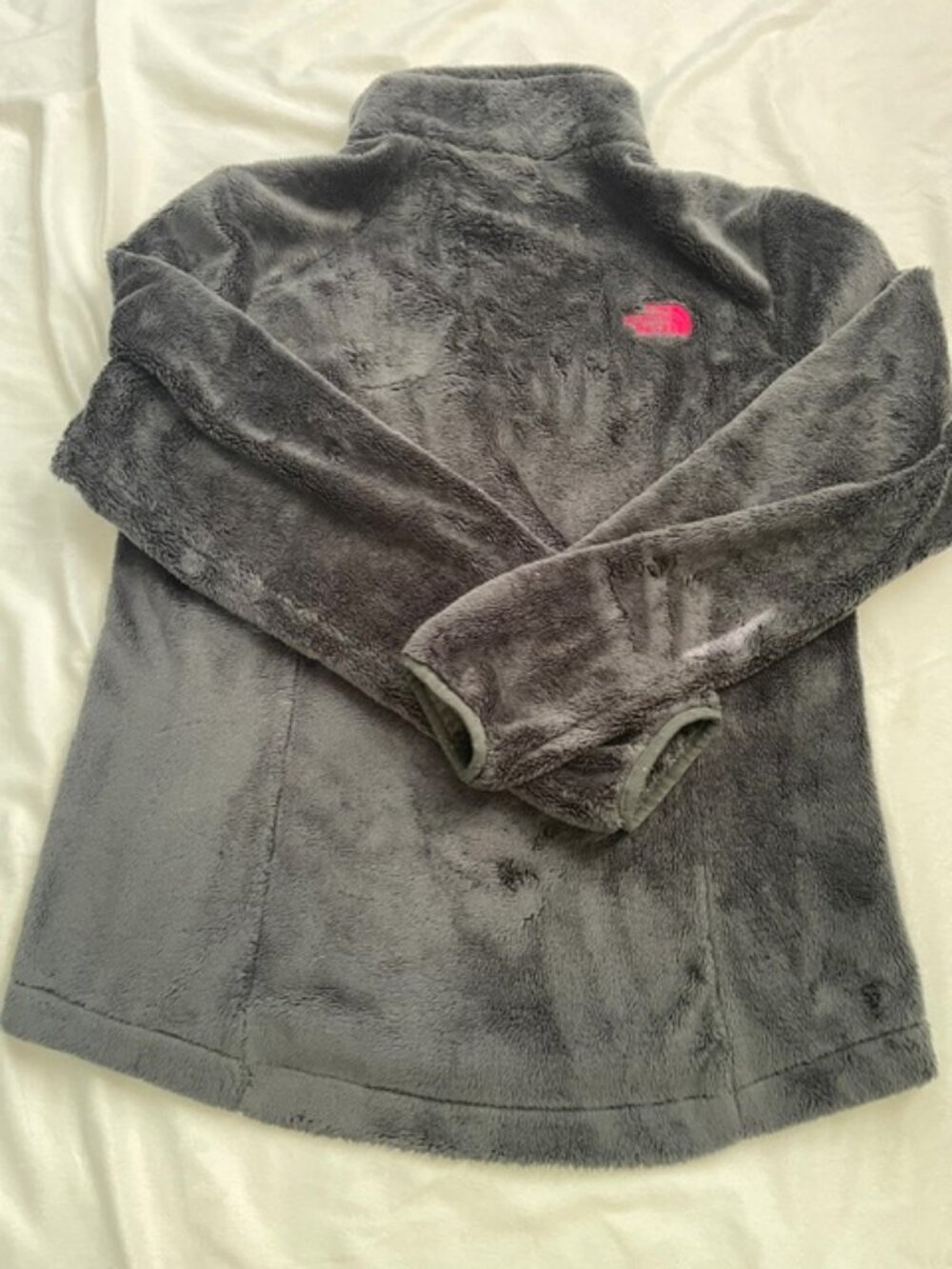 The North Face Women's Osito Zipper Fleece Jacket, Black, Size M - Picture 2 of 6
